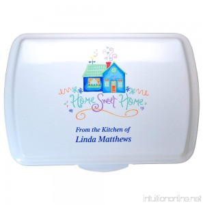 Personalized 9x13 Engraved Cake Pan and Colored Lid - Closing Gift - B075R8PW1R